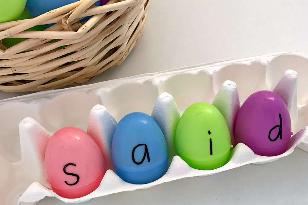 Create Alphabet Eggs for Word Learning Fun
