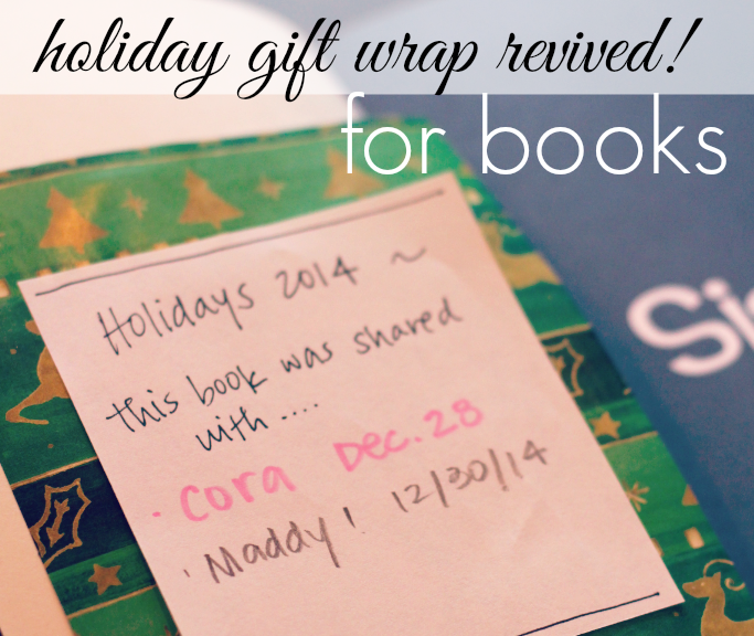 Holiday Gift Wrap Revived for Books!